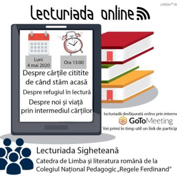 VIDEO | Lecturiada sigheteană online