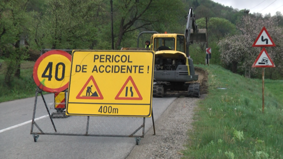 VIDEO | Se lucrează pe DJ 186 Valea Izei