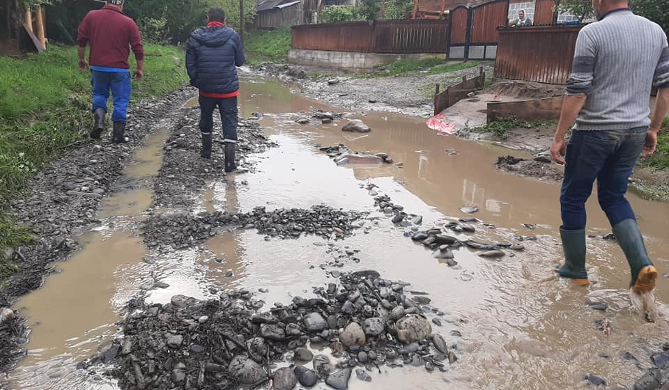 Pagube importante în Maramureș în urma ploilor torențiale de vineri Pagube importante în Maramureș în urma ploilor torențiale de vineri