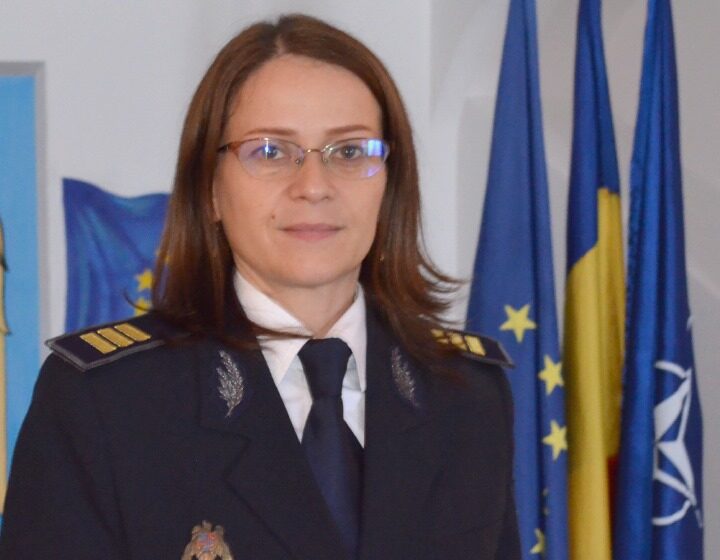 VIDEO | Iulia Stan, purtătorul de cuvânt al ITPF Sighetu Marmației, apreciată ca fiind ”Cel mai bun comunicator din M.A.I”