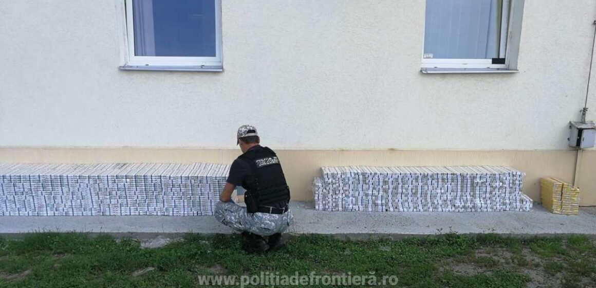 Țigări în valoare de peste 242.000 de lei confiscate la frontiera de nord