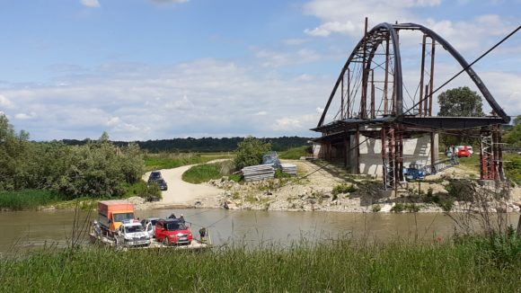 VIDEO | O nouă neprevăzută în proiectul de construire a podului peste Someș, de la Ulmeni