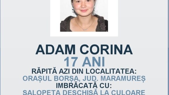 ALERTĂ LA BORȘA: O tânără de 17 ani din Borșa a fost răpită