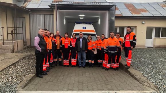 VIDEO | Substația de ambulanță din Poienile de sub Munte a început să funcționeze