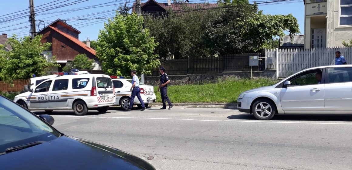 VIDEO | ACTUALIZARE | Trei mașini și o autospecială de poliție implicate într-un accident rutier în Sighetu Marmației