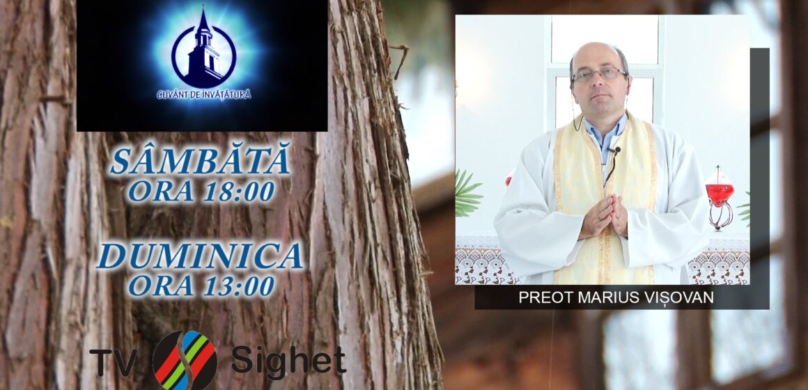 Promo TV Sighet | Preotul Marius Vișovan despre sărbătoarea Adormirea Maicii Domnului în emisiunea ”Cuvânt de învățătură”