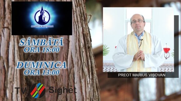 Promo TV Sighet | Preotul Marius Vișovan despre sărbătoarea Adormirea Maicii Domnului în emisiunea ”Cuvânt de învățătură” Promo TV Sighet | Preotul Marius Vișovan despre sărbătoarea Adormirea Maicii Domnului în emisiunea ”Cuvânt de învățătură”