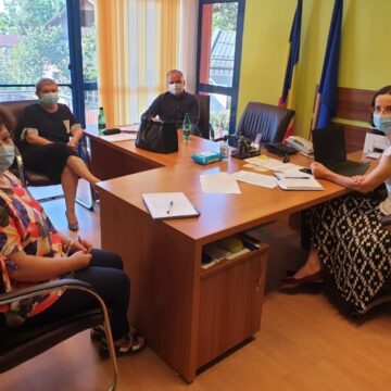 Întâlnire de lucru în vederea pregătirii noului an școlar