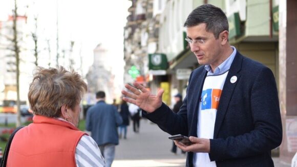 Dan Barna, prezent în Baia Mare la depunerea candidaturilor Alianței USR PLUS