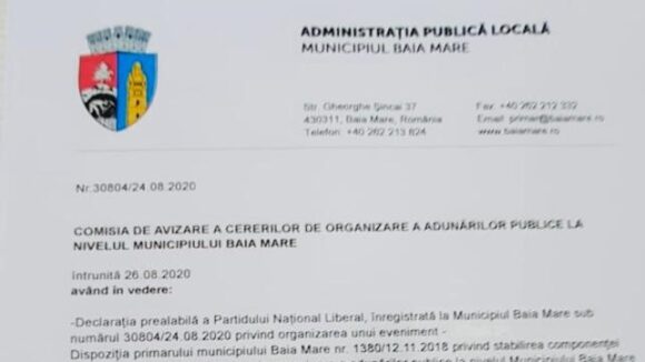 PNL Maramureș respectă legea, indiferent de împrejurare.