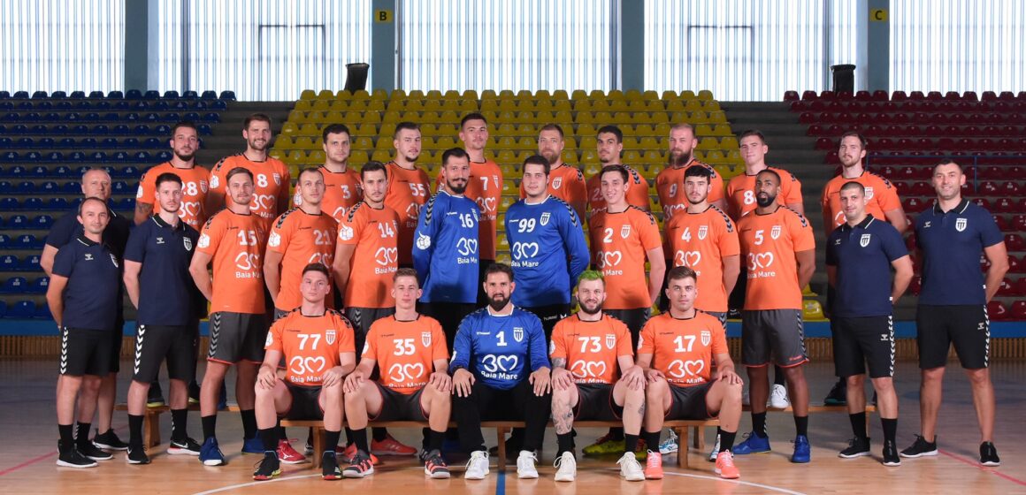 VIDEO | Echipa masculină de handbal a CS Minaur se pregătește pentru startul sezonului
