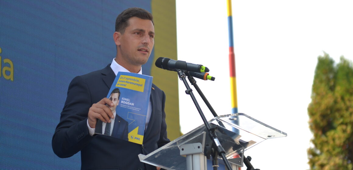 Ionel Bogdan, PNL: Împreună cu oamenii, administrația liberală va pune Maramureșul pe roate!