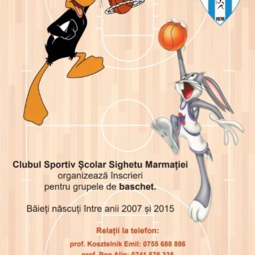 VIDEO | Clubul Școlar Sighetu Marmației face înscrieri la grupele de baschet, fotbal, atletism, volei și box VIDEO | Clubul Școlar Sighetu Marmației face înscrieri la grupele de baschet, fotbal, atletism, volei și box