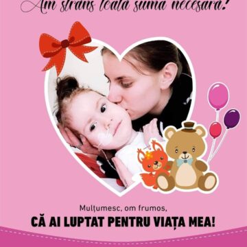 VIDEO | ”Mulțumesc, om frumos, pentru că ai luptat pentru viața Alessiei!”