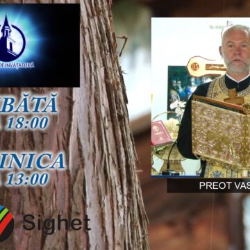 VIDEO | PROMO | Preotul Vasile Dunca de la Biserica ”Sfântul Iosif Marturisitorul” la emisiunea ”Cuvânt de învățătură” de la TV Sighet