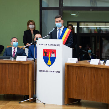 VIDEO | Ionel Bogdan a depus jurământul pentru preluarea mandatului la conducerea Consiliului Județean Maramureș