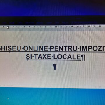 VIDEO | Direcția de Venituri Sighet îndeamnă contribuabilii să apeleze la serviciile online puse la dispoziție de Primăria Sighet