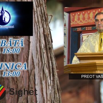 VIDEO | PROMO | Preotul Vasile Hotico la emisiunea ”Cuvânt de învățătură” de la TV Sighet