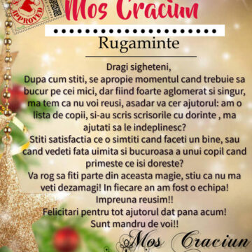 VIDEO | Proiectul ”Scrisoare către Moș Crăciun”, derulat de Asociația ”Suntem Vocea Lor”, a ajuns la cea de-a patra ediție VIDEO | Proiectul ”Scrisoare către Moș Crăciun”, derulat de Asociația ”Suntem Vocea Lor”, a ajuns la cea de-a patra ediție