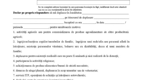 VIDEO | A fost prelungită, pentru o perioadă de 10 zile, carantina zonală pentru localitatea Vișeu de Jos