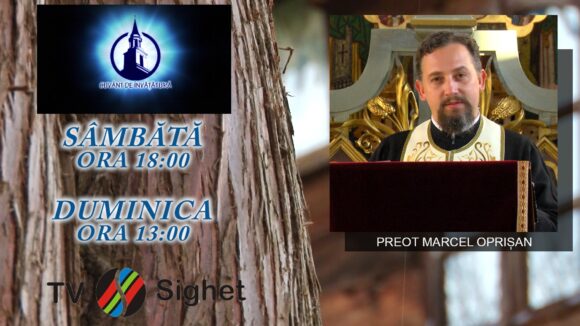 VIDEO | PROMO | Preotul Marcel Oprișan din Bârsana, la emisiunea ”Cuvânt de învățătură” de la TV Sighet