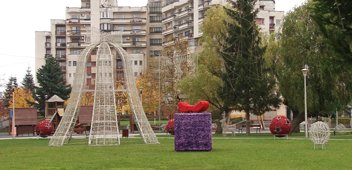 VIDEO | Baia Mare a început pregătirile pentru ornamentarea unor zone din oraș cu ocazia sărbătorilor de iarnă