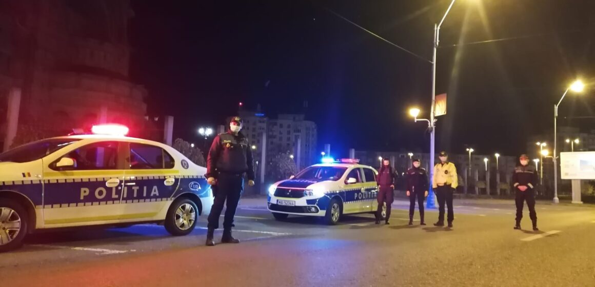 VIDEO | IPJ: Se verifică modul de respectare a interdicției de circulație a persoanelor în afara locuinței