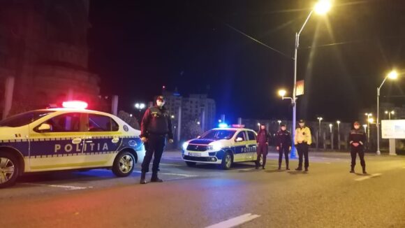 VIDEO | IPJ: Se verifică modul de respectare a interdicției de circulație a persoanelor în afara locuinței