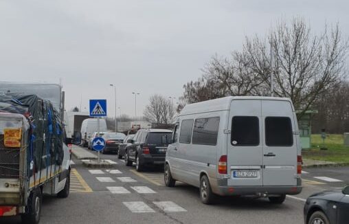VIDEO | Blocaj la toate punctele de frontieră cu Ungaria