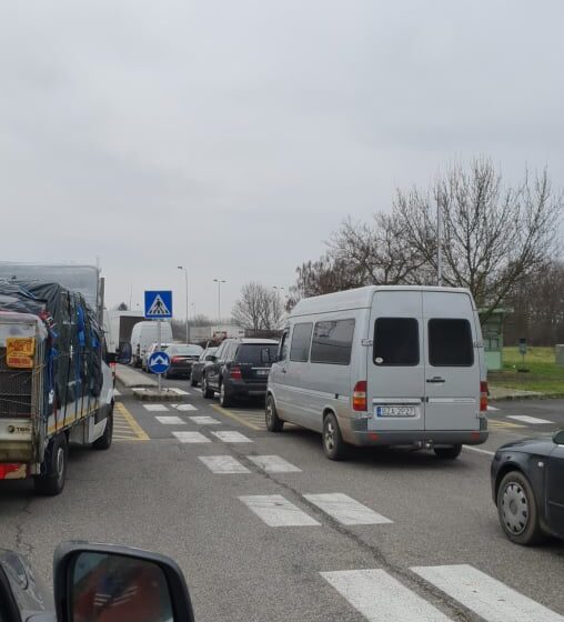 VIDEO | Blocaj la toate punctele de frontieră cu Ungaria