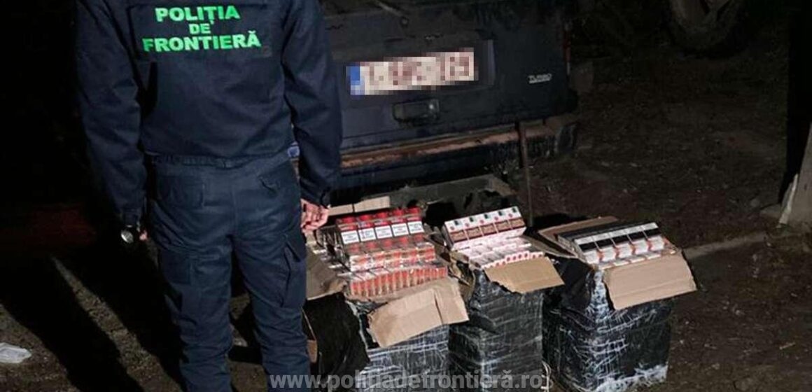 VIDEO | Grupare infracţională specializată în contrabanda cu ţigări, destructurată de poliţiştii de frontieră maramureşeni