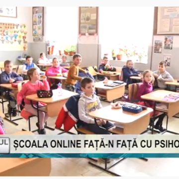 REPORTAJUL ZILEI | ȘCOALA ONLINE FAȚĂ-N FAȚĂ CU PSIHOLOGUL