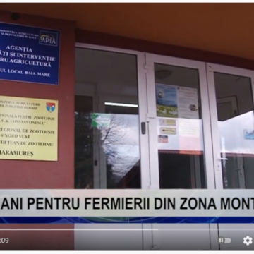 VIDEO |  BANI PENTRU FERMIERII DIN ZONA MONTANĂ