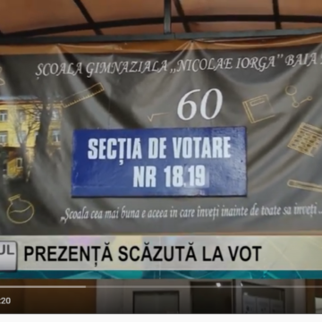REPORTAJUL ZILEI | PREZENȚĂ SCĂZUTĂ LA VOT