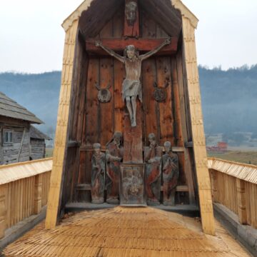 VIDEO | Troița Rednicenilor din Berbești a fost restaurată