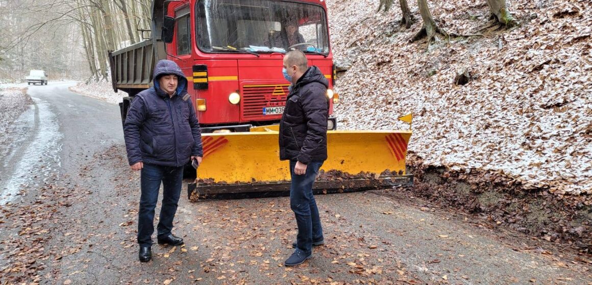 VIDEO | Verificări pe drumurile județene, în stațiunea Izvoare
