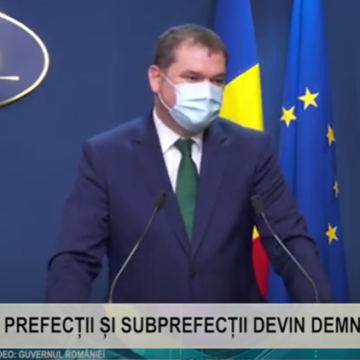 REPORTAJUL ZILEI | PREFECȚII ȘI SUBPREFECȚII DEVIN DEMNITARI PUBLICI