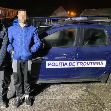 Afgani prinși de lucrători ai ITPF Sighet înainte să treacă ilegal frontiera
