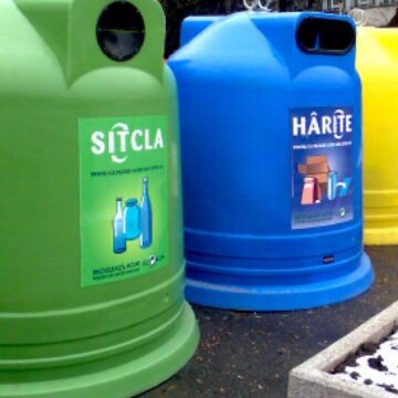 Sighetenii sunt rugați să colecteze selectiv deșeurile de sticlă