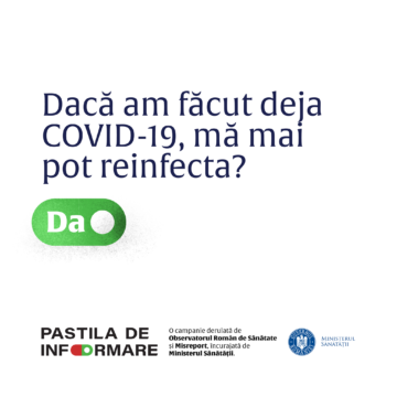 VIDEO | Dacă am făcut deja COVID-19, mă mai pot reinfecta?