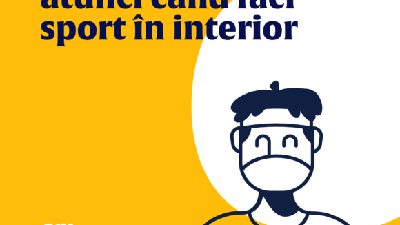VIDEO | Ministerul Sănătății susține ferm purtarea măștii în timpul activităților sportive care se desfășoară în interior VIDEO | Ministerul Sănătății susține ferm purtarea măștii în timpul activităților sportive care se desfășoară în interior