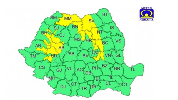 VIDEO | ANM: Meteorologii au emis un nou cod galben de ninsori, lapoviță și polei VIDEO | ANM: Meteorologii au emis un nou cod galben de ninsori, lapoviță și polei