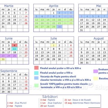 Noua structură a anului școlar a fost publicată în Monitorul Oficial Noua structură a anului școlar a fost publicată în Monitorul Oficial