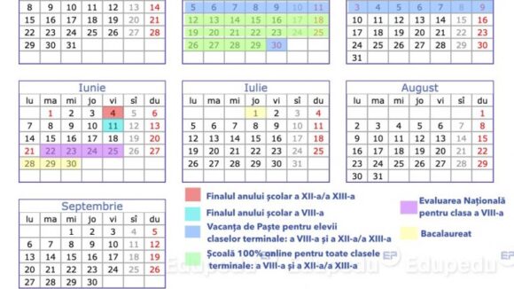 Noua structură a anului școlar a fost publicată în Monitorul Oficial Noua structură a anului școlar a fost publicată în Monitorul Oficial