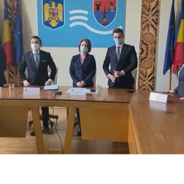 VIDEO | Astăzi au fost învestiți ca prefect al județului Maramureș Vlad Emanuel Duruș și ca subprefect Eniko-Erzsebet Krizsanovszki