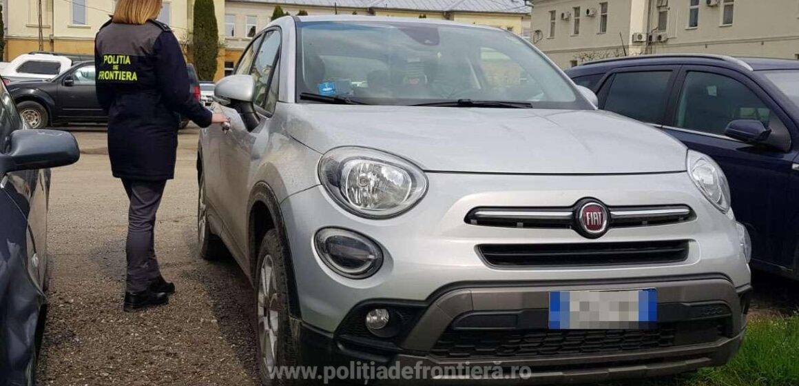 Autoturism căutat de autoritățile din Italia, descoperit în Moisei