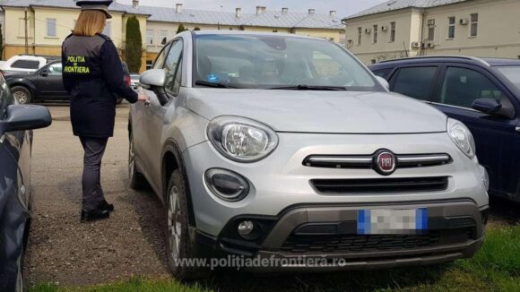 Autoturism căutat de autoritățile din Italia, descoperit în Moisei Autoturism căutat de autoritățile din Italia, descoperit în Moisei