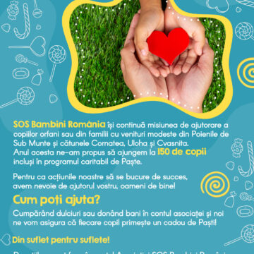 ”Din suflet pentru suflete” – campanie umanitară în sprijinul copiilor din comuna Poienile de sub Munte