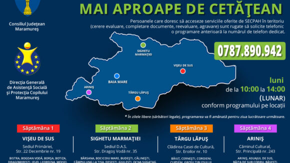 VIDEO | Serviciul de Evaluare Complexă a Persoanelor Adulte cu Handicap îşi va desfăşura activitatea în patru noi locaţii din Maramureş