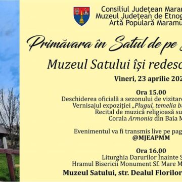 VIDEO | EVENIMENT: Primăvara în Satul de pe Dealul Florilor